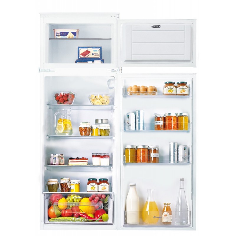 Candy CELDP2450 réfrigérateur-congélateur Intégré 220 L F Blanc