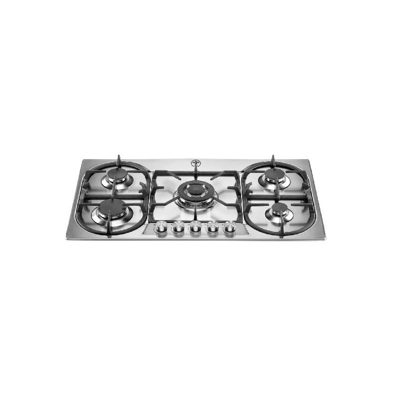 Bertazzoni La Germania P9101D9X 19 hobs Acero inoxidable Integrado Encimera de gas 5 zona(s)