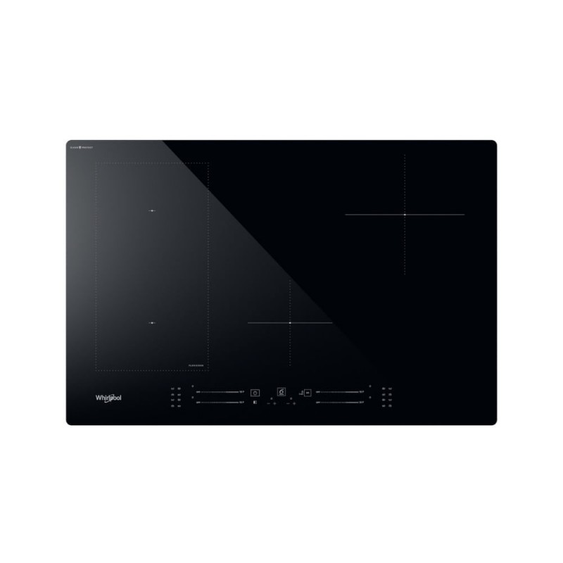 Whirlpool WL S2177 CPNE Nero Da incasso 77 cm Piano cottura a induzione 4 Fornello(i)