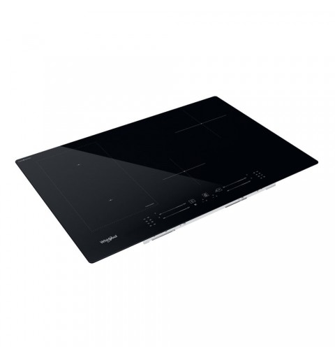 Whirlpool WL S2177 CPNE Noir Intégré 77 cm Plaque avec zone à induction 4 zone(s)