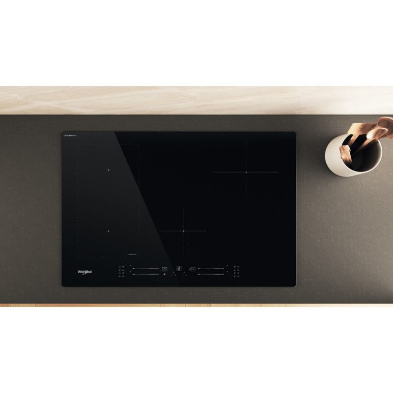 Whirlpool WL S2177 CPNE Black Built-in 77 cm Zone induction hob 4 zone(s)