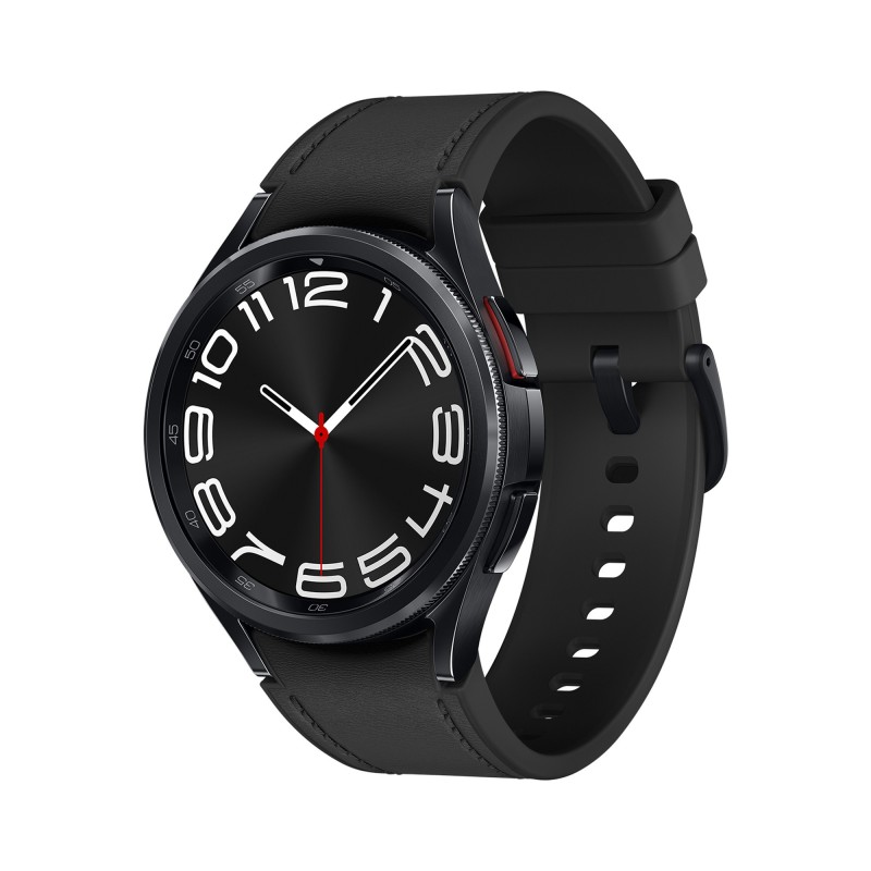 Samsung Galaxy Watch6 Classic Watch6 Classic 3,3 cm (1.3") OLED 43 mm Digital 432 x 432 Pixel Touchscreen Graphit WLAN GPS