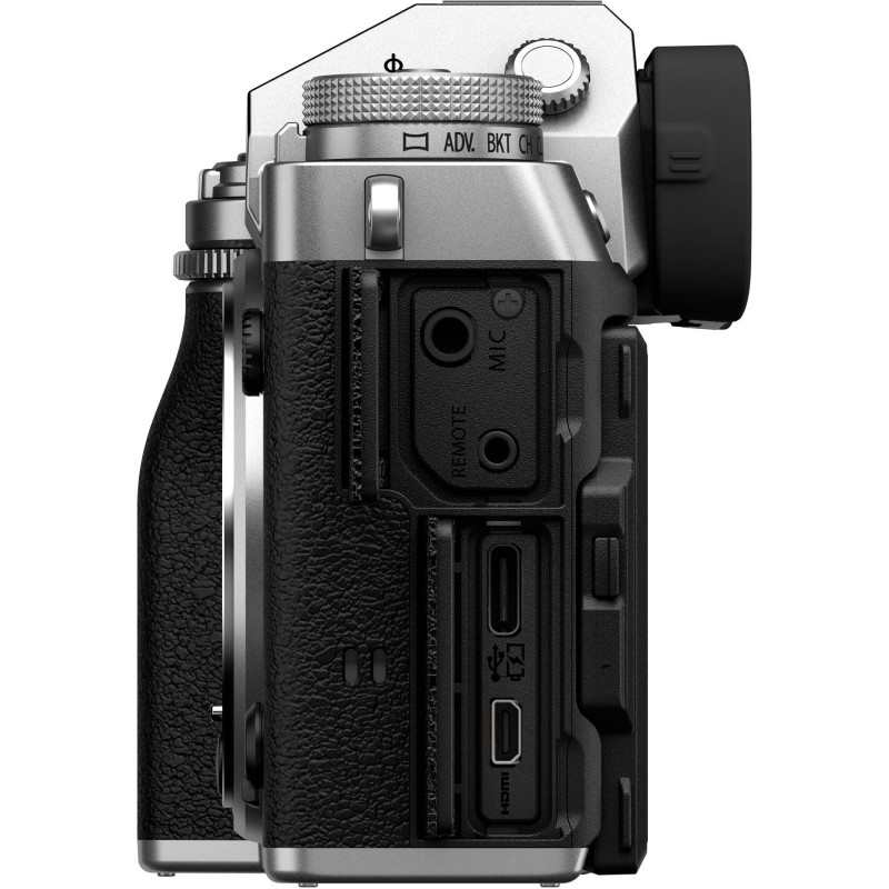 Fujifilm X -T5 MILC Body 40,2 MP X-Trans CMOS 5 HR 7728 x 5152 Pixel Silber