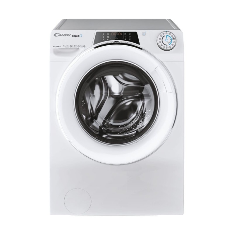 Candy RapidÓ RO 1486DWMCT 1-S machine à laver Charge avant 8 kg 1400 tr min A Blanc