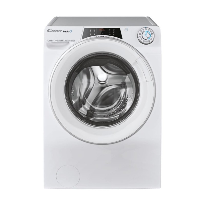 Candy RapidÓ RO41274DWMST 1-S lavatrice Caricamento frontale 7 kg 1200 Giri min A Bianco