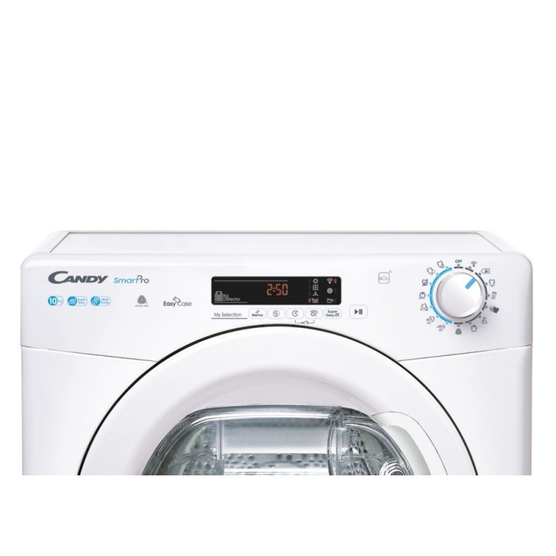 Candy Smart Pro CSOE H10A2DE-S Wäschetrockner Freistehend Frontlader 10 kg A++ Weiß