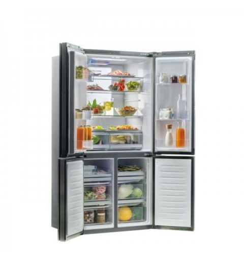 Haier HTF-710DP7 frigo américain Pose libre 628 L F Acier inoxydable