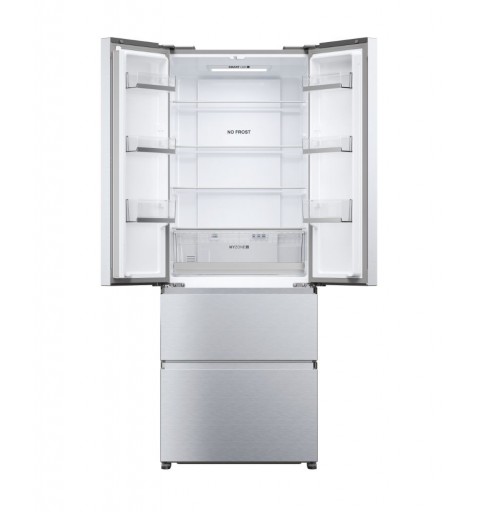 Haier FD 70 Serie 5 HFR5719ENMG frigorifero side-by-side Libera installazione 446 L E Argento