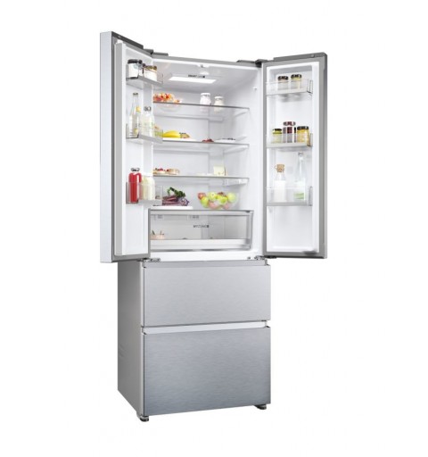 Haier FD 70 Serie 5 HFR5719ENMG frigo américain Pose libre 446 L E Argent