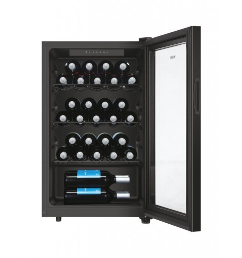 Haier Wine Bank 50 Serie 3 HWS31GGE Cantinetta vino con compressore Libera installazione Nero 31 bottiglia bottiglie