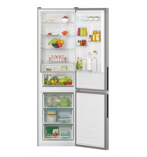 Candy Fresco CCE4T620EX fridge-freezer Freestanding 377 L E Aluminium