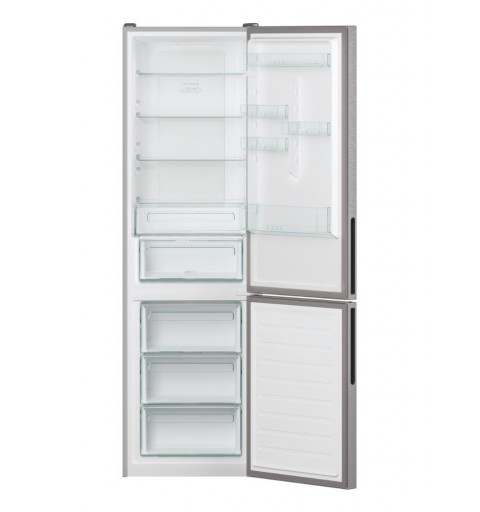 Candy Fresco CCE4T620EX fridge-freezer Freestanding 377 L E Aluminium