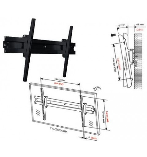 Bravo WALL 4 152,4 cm (60") Negro