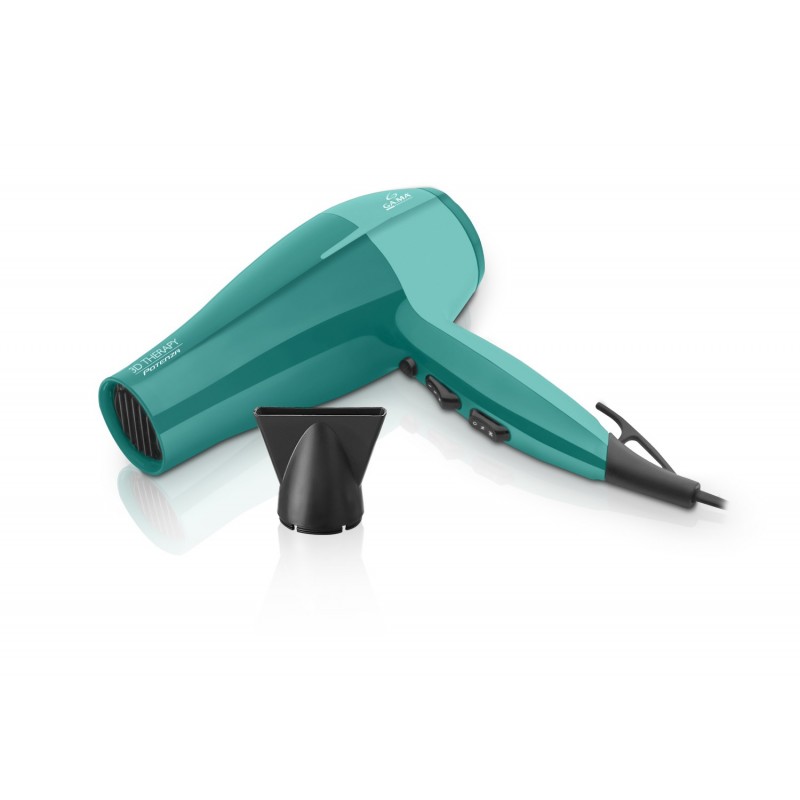 GA.MA A21.POTENZAION.3D hair dryer 2400 W Green