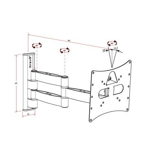 Bravo LCD 10 101.6 cm (40") Black