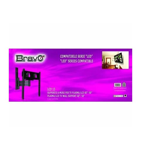 Bravo LCD 13 127 cm (50") Black