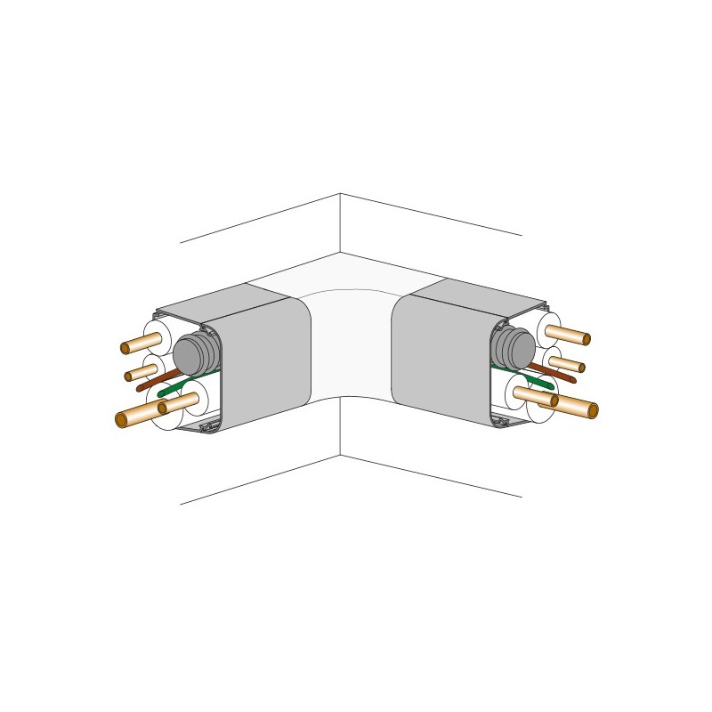 Vecamco 9805-112-08 accessoire de climatiseur Goulotte décorative pour climatiseur