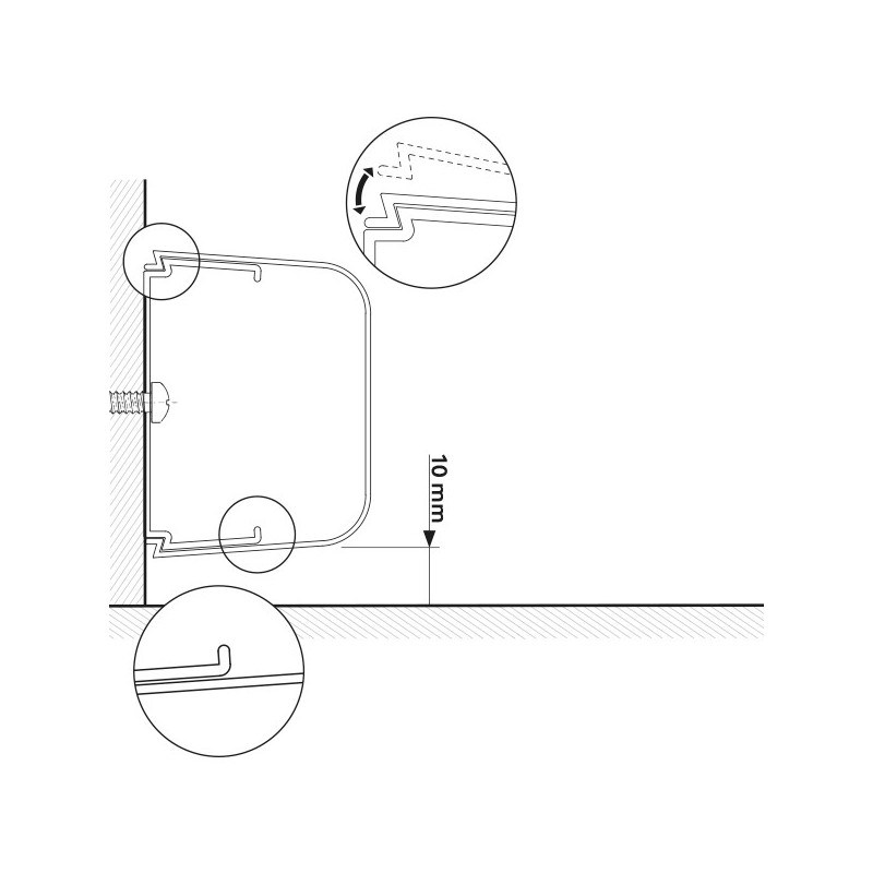 Vecamco 9815-001-08 accessorio per aria condizionata Canale decorativo del condizionatore d'aria