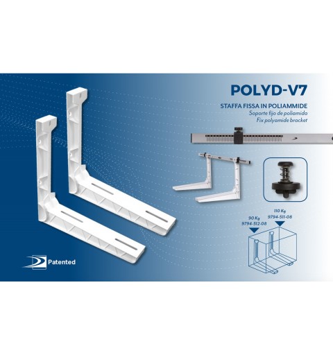 Vecamco POLYD-V7 Halterung für Klimageräte