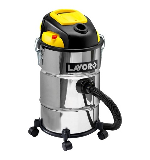 Lavorwash Poker Noir, Acier inoxydable, Jaune 25 L 1400 W