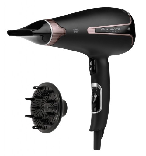 Rowenta Silence CV7920F0 hair dryer 2300 W Black, Pink