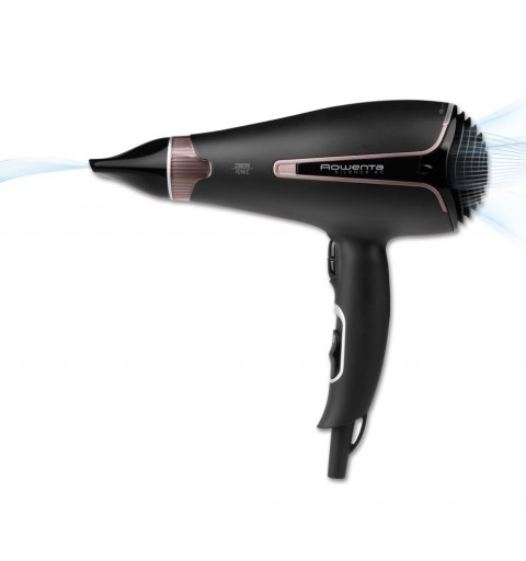 Rowenta Silence CV7920F0 hair dryer 2300 W Black, Pink