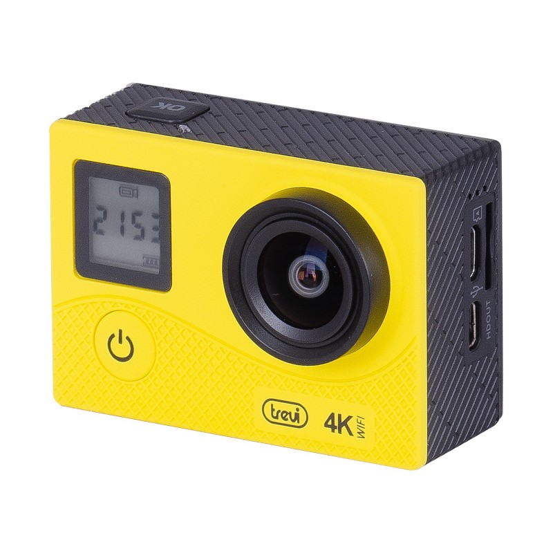 Trevi GO 2500 4K fotocamera per sport d'azione 8 MP 4K Ultra HD CMOS 25,4 3,2 mm (1 3.2") Wi-Fi 61 g