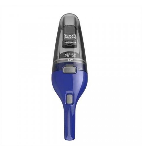 Black & Decker NVC115WA aspirapolvere senza filo Blu, Grigio Senza sacchetto