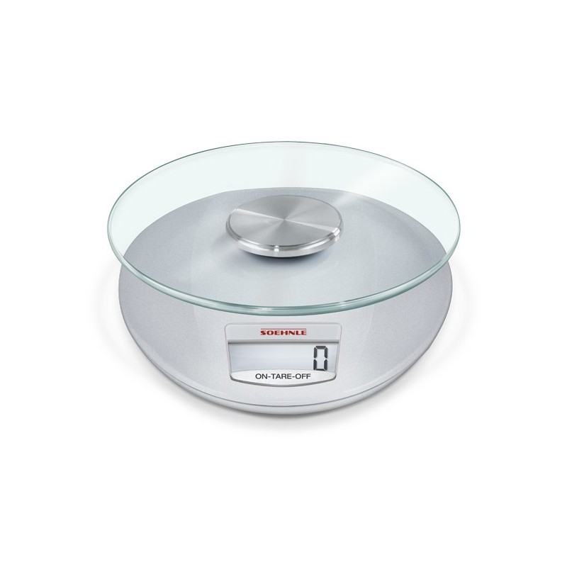 Soehnle Roma Silver Plata Báscula electrónica de cocina