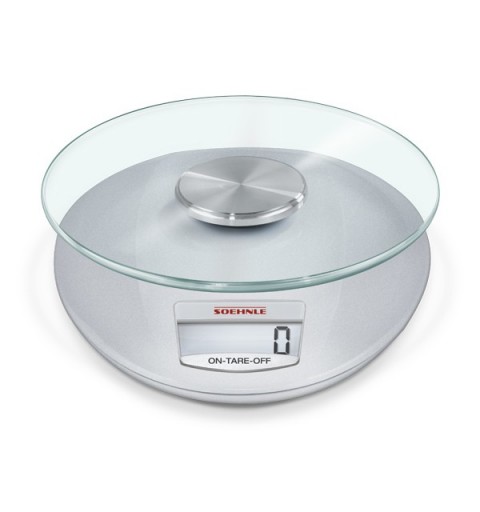 Soehnle Roma Silver Plata Báscula electrónica de cocina