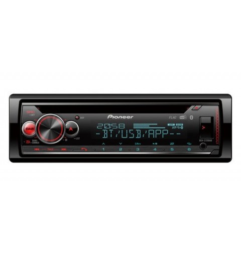 Pioneer DEH-S720DAB car media receiver Black 200 W Bluetooth