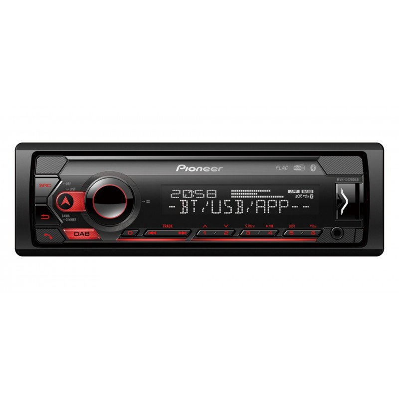 Pioneer MVH-S420DAB Ricevitore multimediale per auto Nero 200 W Bluetooth