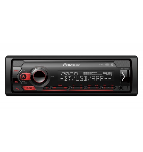 Pioneer MVH-S420DAB receptor multimedia para coche Negro 200 W Bluetooth