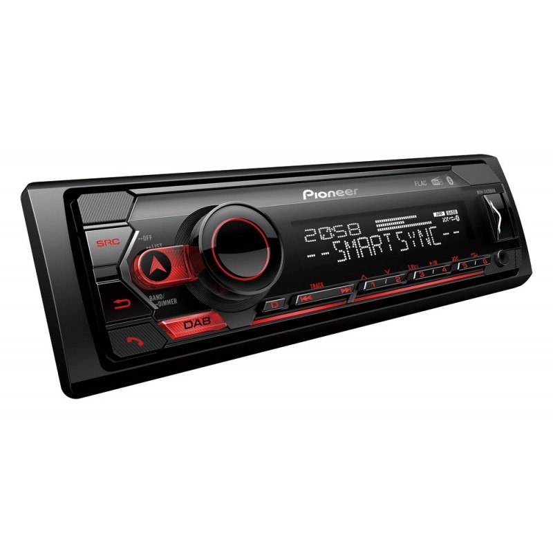 Pioneer MVH-S420DAB car media receiver Black 200 W Bluetooth