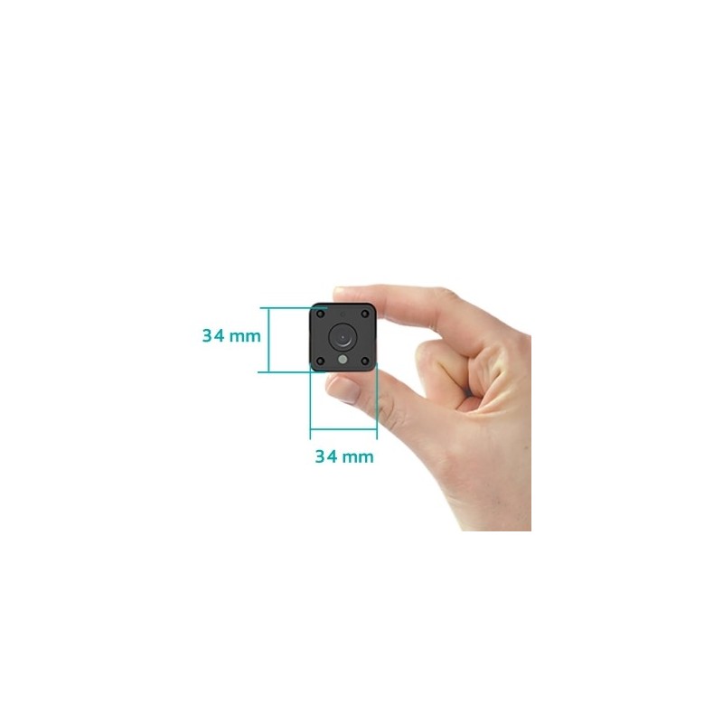 iSNATCH 67.6894.03 security camera Cube IP security camera Indoor 1280 x 720 pixels Desk Wall