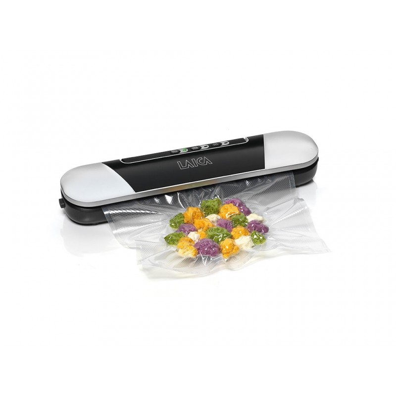 Laica VT3205 vacuum sealer 600 mbar Black, Silver