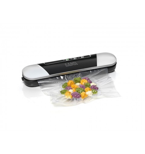 Laica VT3205 vacuum sealer 600 mbar Black, Silver