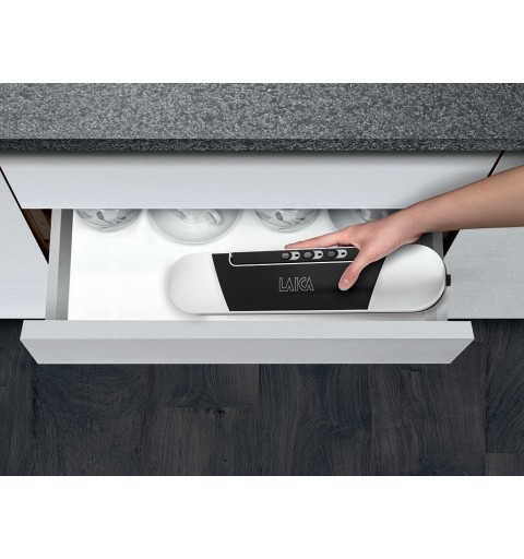 Laica VT3205 vacuum sealer 600 mbar Black, Silver