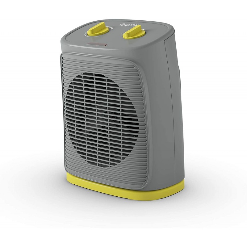 Olimpia Splendid Caldo Rock O Intérieure Gris, Jaune 2000 W Chauffage de ventilateur électrique