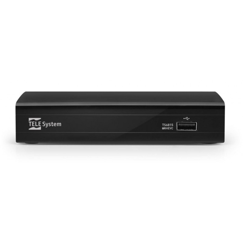TELE System TS6815 Ethernet (RJ-45), Terrestrisch Full HD Schwarz