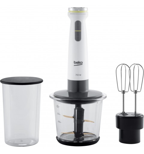 Beko HBA7608W blender 1 L Mélangeur par immersion 700 W Blanc