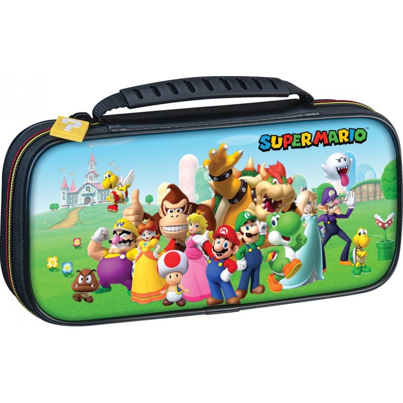 Bigben Interactive Switch Travel Case Super Mario & Friends NNS53A Funda protectora rígida Nintendo Multicolor
