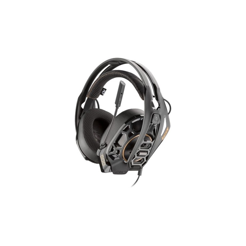 POLY RIG 500 PRO HA Casque Avec fil Arceau Jouer Noir