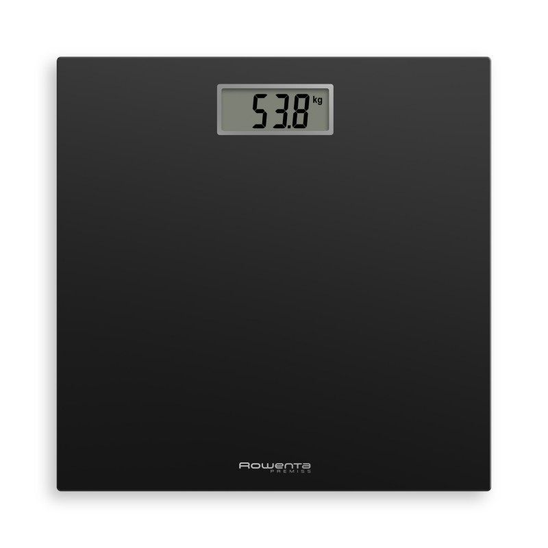 Rowenta Premiss BS1400 Square Black Electronic personal scale