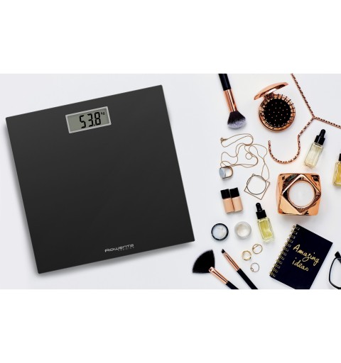 Rowenta Premiss BS1400 Square Black Electronic personal scale