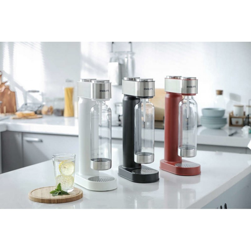 Philips ADD4902RD 10 carbonateur Plastique Rouge