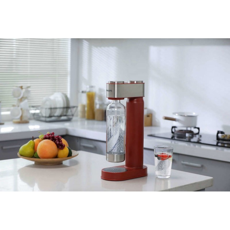 Philips ADD4902RD 10 carbonateur Plastique Rouge