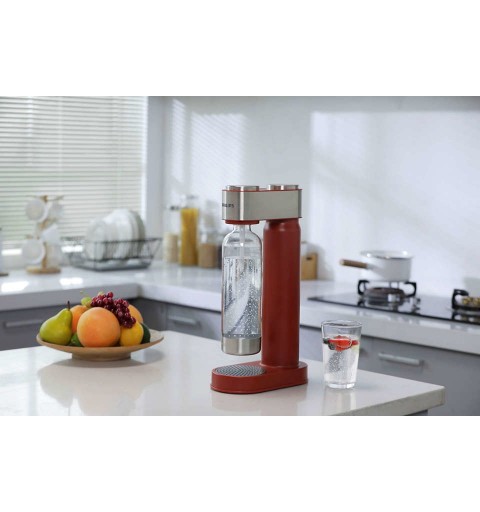 Philips ADD4902RD 10 carbonateur Plastique Rouge