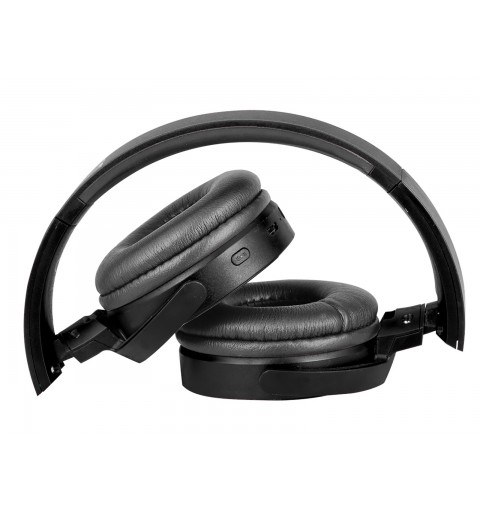 Trevi DJ 12E30 BT Auriculares Inalámbrico Diadema Llamadas Música Bluetooth Negro