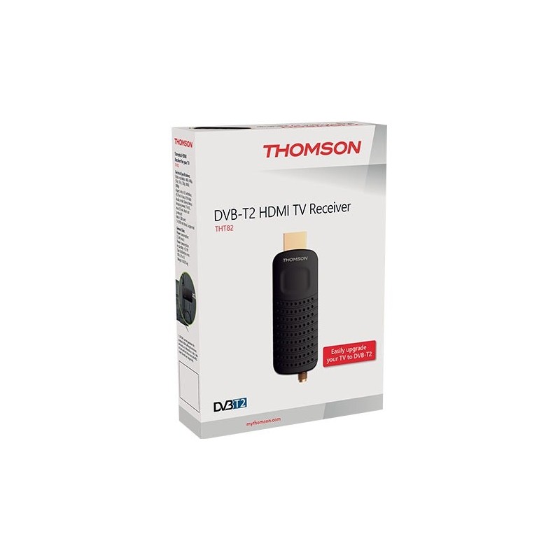 Thomson THT82 sintonizador para televisor portátil DVB-T, DVB-T2 HDMI Mochila